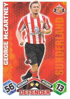 George McCartney Sunderland 2009/10 Topps Match Attax #275